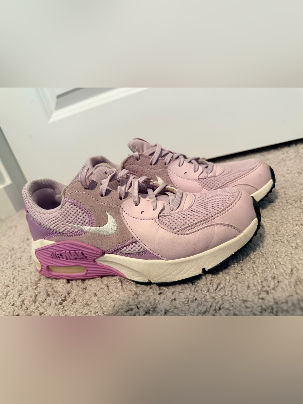 Nike Women’s Pink/Mauve Air Max-Inspired Sneakers